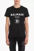 balmain hommes t-shirts designer fashion balmain logo noir